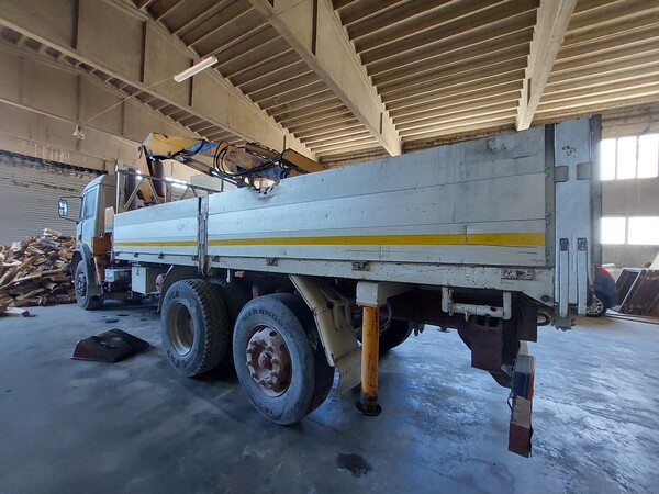 7#7695 Autocarro Fiat con gru Effer in vendita - foto 6
