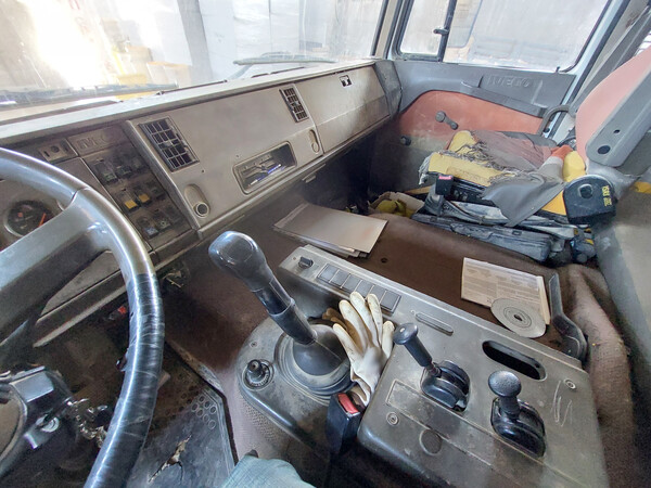 7#7695 Autocarro Fiat con gru Effer in vendita - foto 11