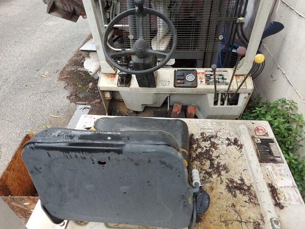 5#7708 Carrello elevatore Fiat Om in vendita - foto 8