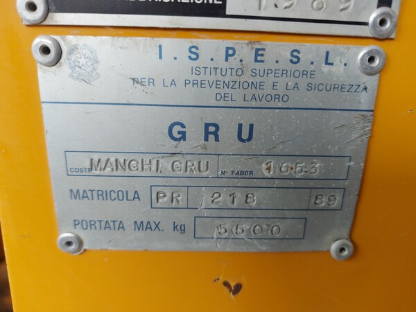 11#7722 Gru su ruote Manchi P40S in vendita - foto 9