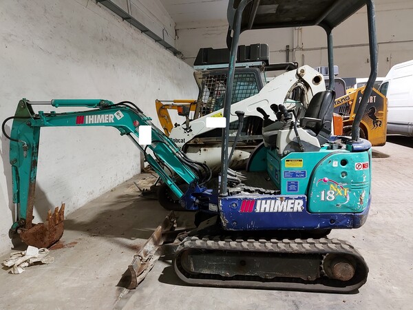 29#7725 Miniescavatore Ihimer 18NXT in vendita - foto 1