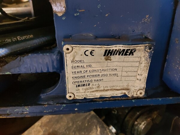 29#7725 Miniescavatore Ihimer 18NXT in vendita - foto 4