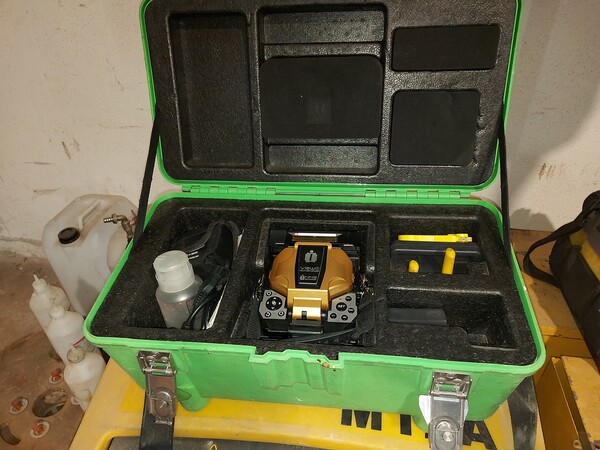 39#7725 Strumenti per lavori stradali fibra ottica in vendita - foto 3