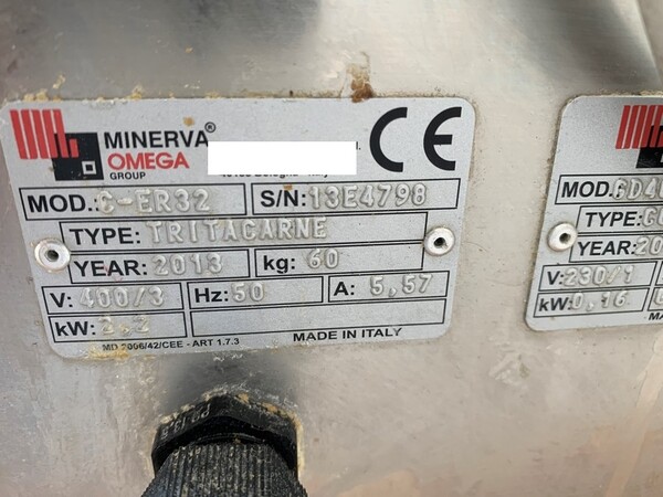 20#7751 Macina carne La Minerva in vendita - foto 7