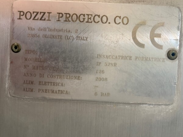 24#7751 Insaccatrice formatrice Pozzi Progeco in vendita - foto 7