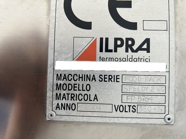 33#7751 Termosigillatrice Ilpra Speedy in vendita - foto 16