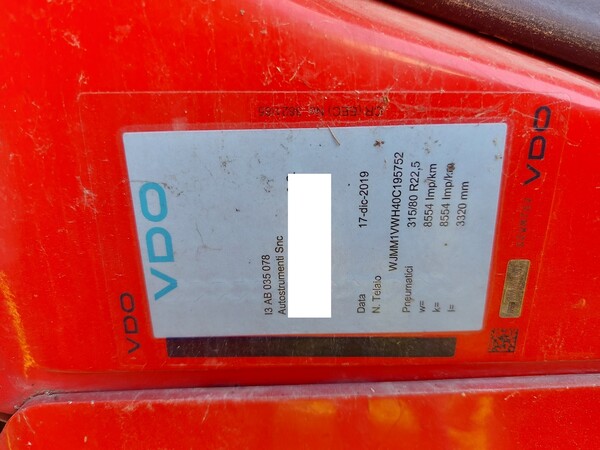 5#7755 Trattore stradale Iveco Magirus in vendita - foto 14