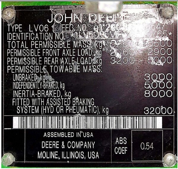 1#7773 Trattore John Deere in vendita - foto 2