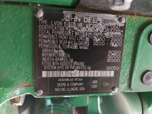 1#7773 Trattore John Deere in vendita - foto 23