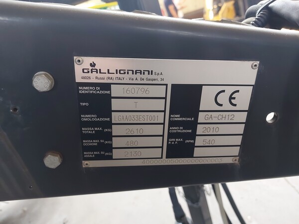 3#7773 Rotopressa Gallignani in vendita - foto 2
