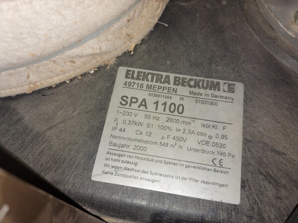 4#7776 Aspiratori Elektra Beckum e TecnoAspire in vendita - foto 4