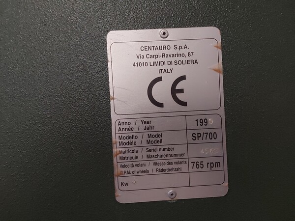 7#7776 Sega a nastro Centauro SP700 in vendita - foto 4