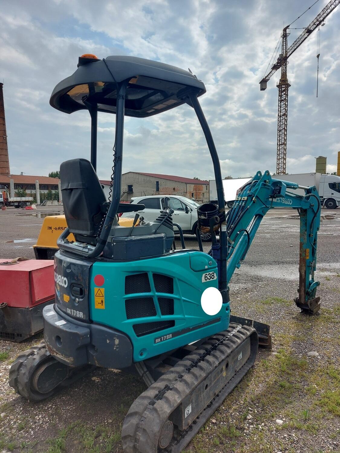 Lot Kobelco SK17SR3 mini excavator