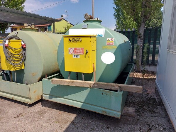64#7778 Serbatoi per il gasolio Emiliana Serbatoi e Fenzi in vendita - foto 1