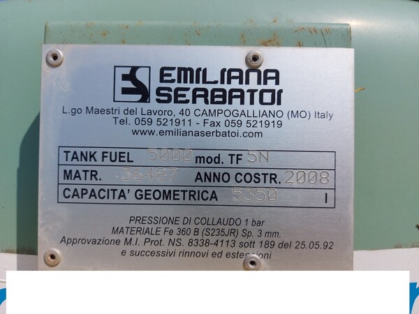 64#7778 Serbatoi per il gasolio Emiliana Serbatoi e Fenzi in vendita - foto 2
