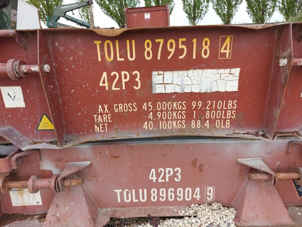 76#7778 Container Hight rack Collapsible in vendita - foto 2