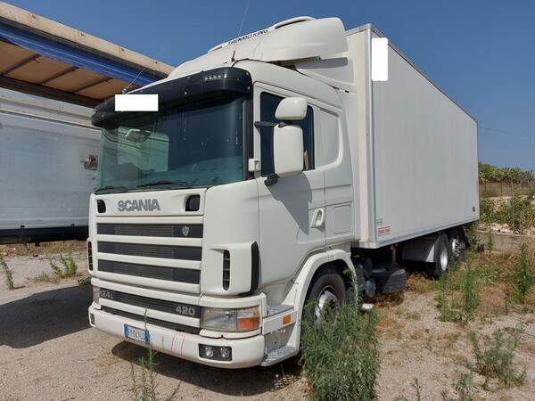 1#7828 Furgone isotermico con gruppo frigorifero Scania in vendita - foto 1
