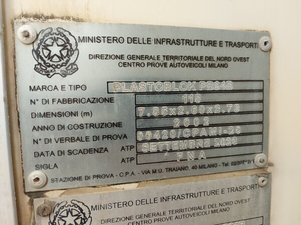 1#7828 Furgone isotermico con gruppo frigorifero Scania in vendita - foto 11