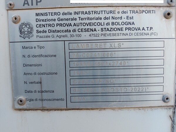 3#7828 Semirimorchio isotermico con gruppo frigorifero Acerbi in vendita - foto 12