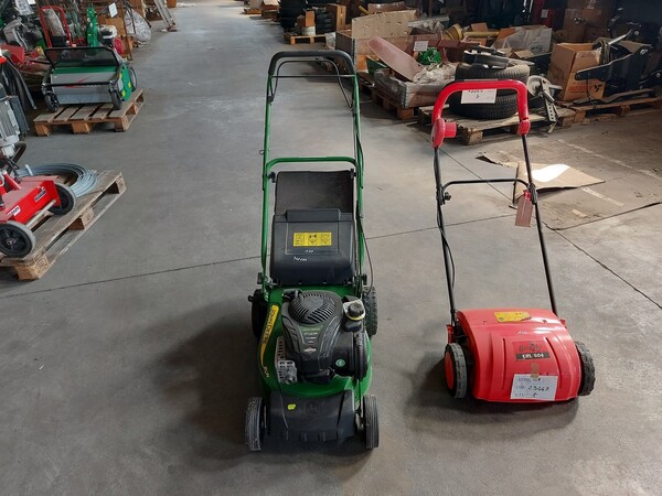 100#7834 Rasatrice John Deere e ariaggiatore Grizzly in vendita - foto 1