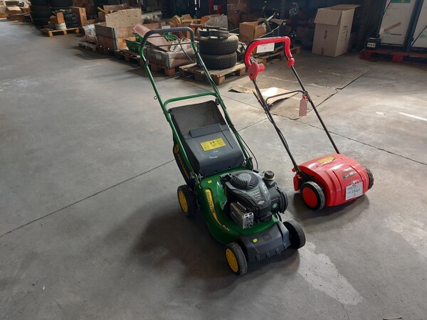 100#7834 Rasatrice John Deere e ariaggiatore Grizzly in vendita - foto 3