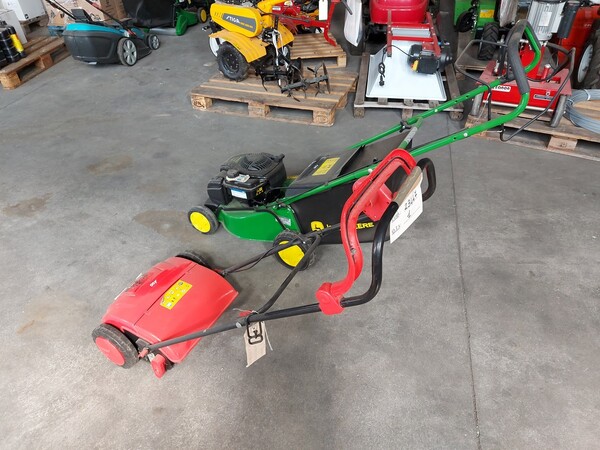 100#7834 Rasatrice John Deere e ariaggiatore Grizzly in vendita - foto 7