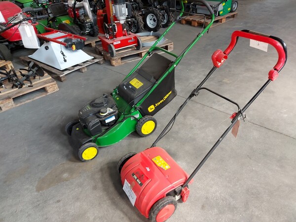 100#7834 Rasatrice John Deere e ariaggiatore Grizzly in vendita - foto 9