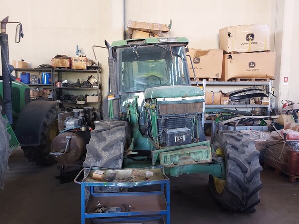 61#7834 Trattore John Deere 6400 DT in vendita - foto 16