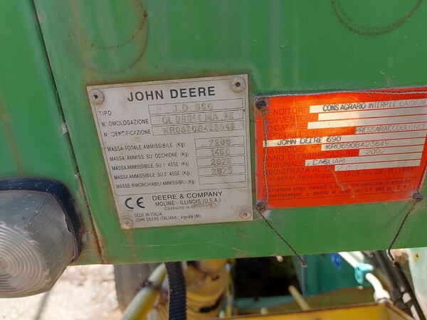 65#7834 Pressa John Deere 690 in vendita - foto 2