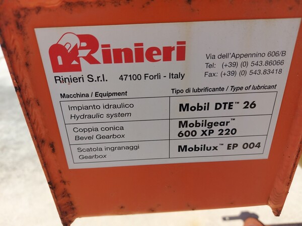 74#7834 Unità di scalzatura Rinieri AI 15 in vendita - foto 2