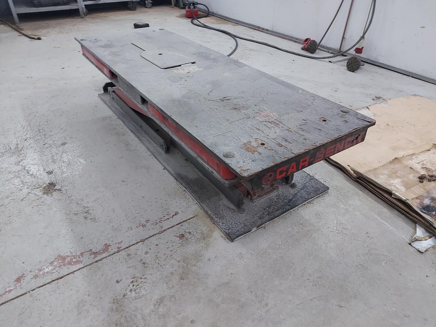 Lot Car Bench lift
