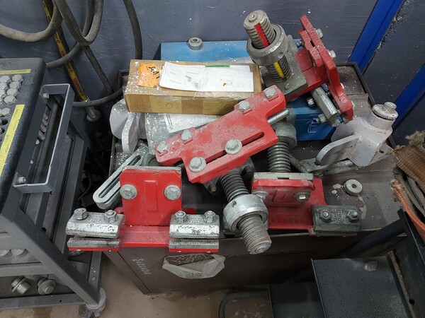 31#7842 Impianto di sollevamento Globaljig e Carrello per dima Mercedes Car Bench in vendita - foto 16