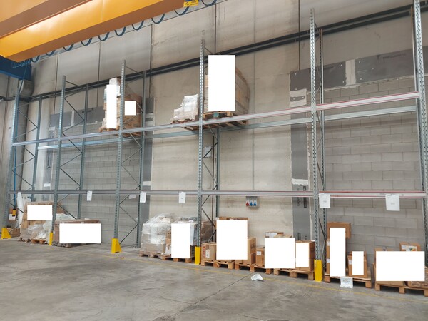 2#7847 Scaffalatura da magazzino e pannelli separatori in vendita - foto 7