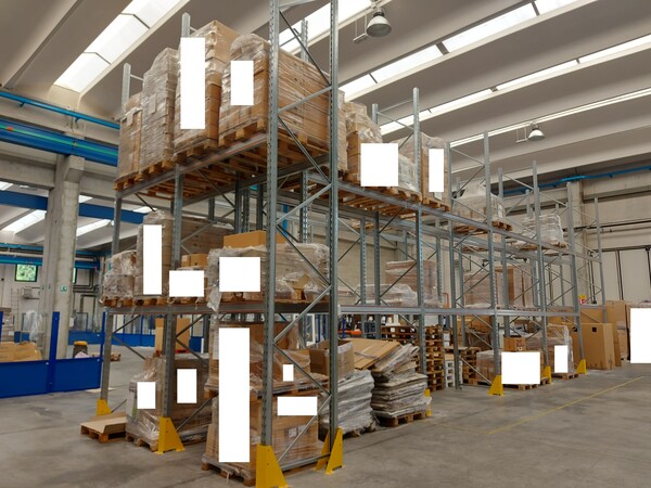 2#7847 Scaffalatura da magazzino e pannelli separatori in vendita - foto 13