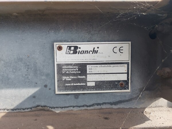 16#7849 Semirimorchio Bianchi 3A04P/M34 BB81 GHIBLI in vendita - foto 7