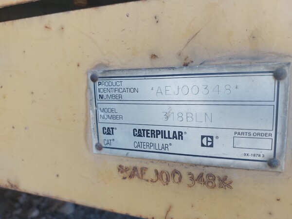 3#7850 Escavatore Caterpillar 318B LN in vendita - foto 2