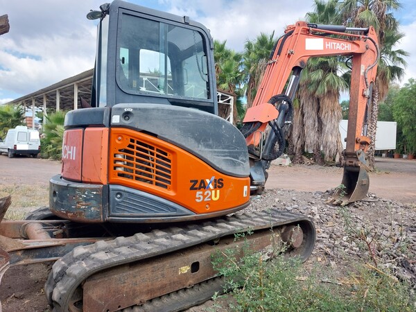 35#7850 Mini escavatore Hitachi ZX52U-3 CLR in vendita - foto 8