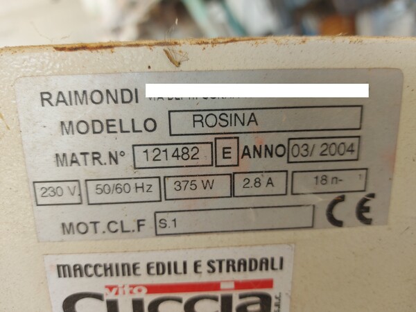 1#7851 Attrezzatura edile in vendita - foto 2