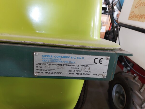 124#7892 Impianto irrorazione in vendita - foto 3
