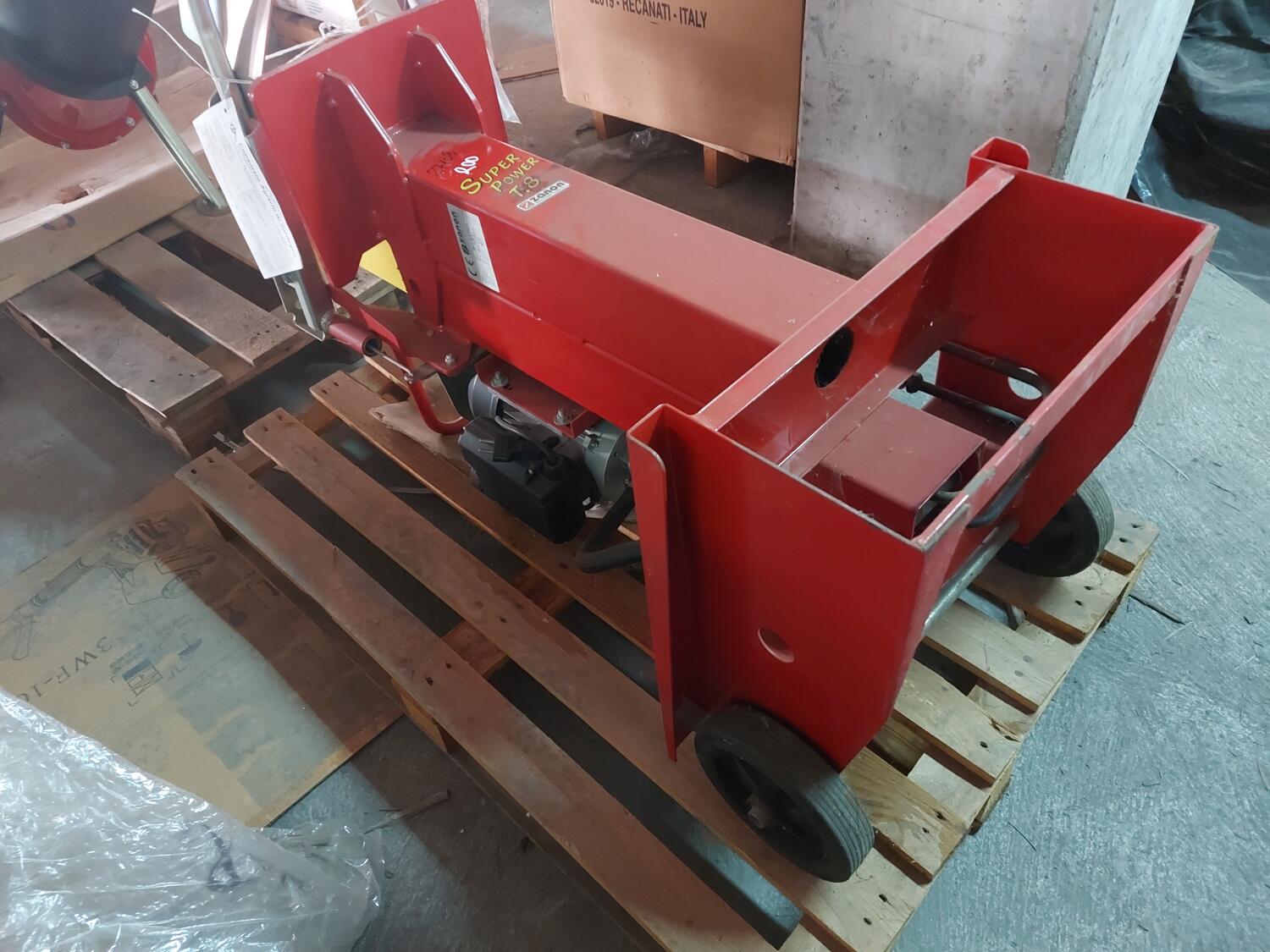 Lot Zanon log splitter