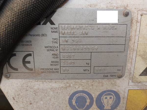 10#7900 Escavatrice a ruota Simex RW500 in vendita - foto 3