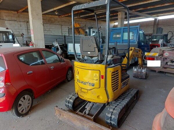 14#7900 Miniescavatore Komatsu PC16RHS in vendita - foto 2