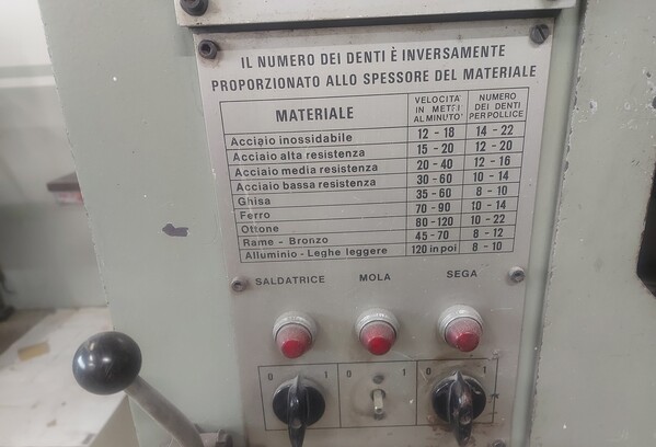 14#7922 Sega a nastro Senas 400SL in vendita - foto 5