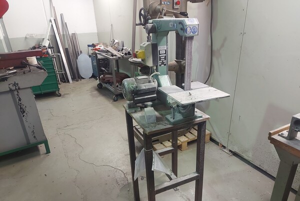 17#7922 Levigatrice a nastro GMT e trapano a colonna Viotto in vendita - foto 2