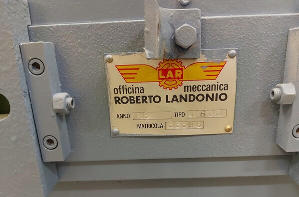 60#7922 Levigatrice Landonio LV600 e Depolveratore Coral BL200 in vendita - foto 4