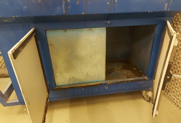 60#7922 Levigatrice Landonio LV600 e Depolveratore Coral BL200 in vendita - foto 13