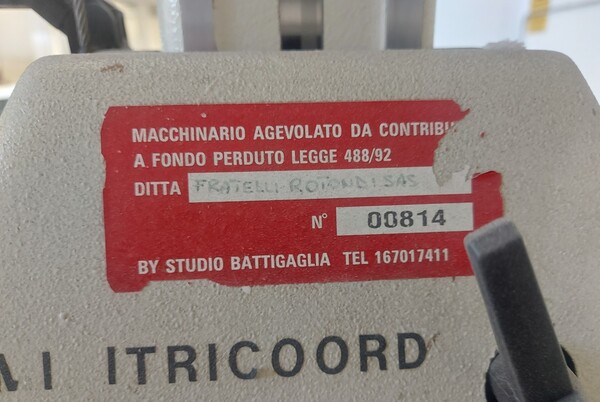 72#7922 Tricord su plateau carrellabile in vendita - foto 2