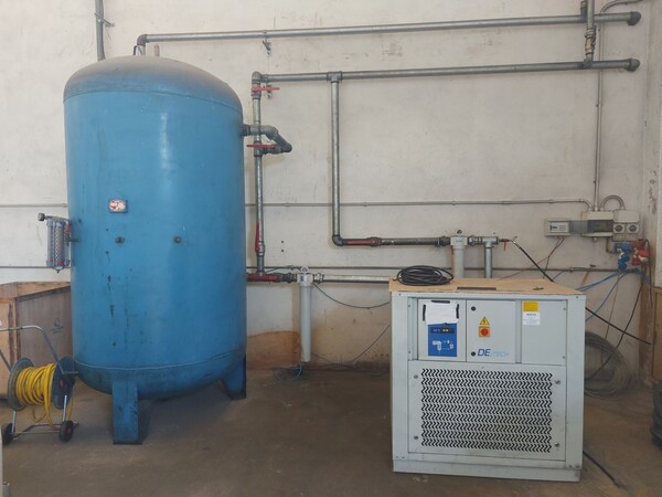 6#7923 Compressore Atlas Copco e essiccatore Deitech in vendita - foto 4