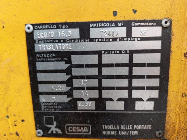 7#7923 Carrelli elevatori e lavapavimenti in vendita - foto 30