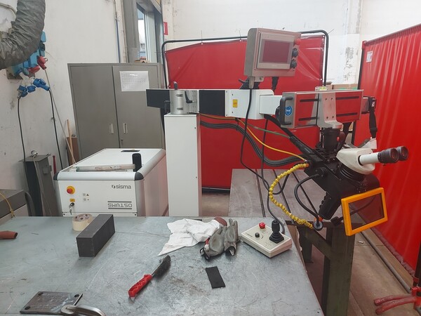 9#7923 Braccio di saldatura a laser Sisma SWA150 in vendita - foto 5